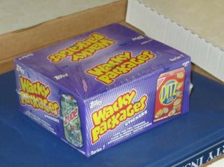 Wacky Packages Ans7 Box (24pks/8 Stickers) In
