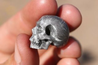 Gibeon Meteorite Skull 17.  8 grams ETCH 3