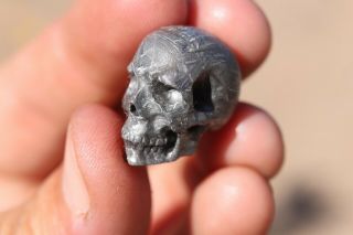 Gibeon Meteorite Skull 17.  8 grams ETCH 4
