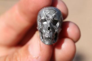 Gibeon Meteorite Skull 17.  8 grams ETCH 5