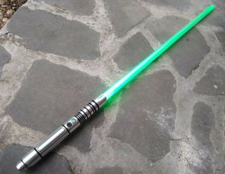 Saberforge Acolyte Lightsaber With Sound And Accessories.  Veteran Tier.  Green.