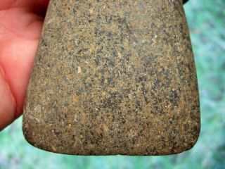 Fine Museum Grade 5 7/8 inch Ohio Miami River Trophy Axe with Arrowheads 8