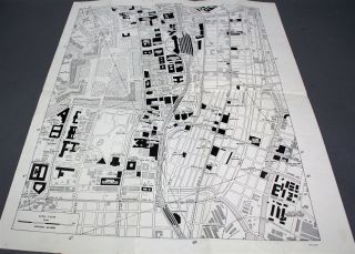 1964 RAILWAY MAP OF TOKYO & VICINITY by Charles Tuttle Company 17 