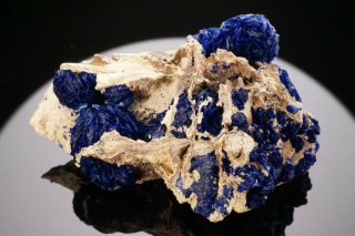 UNIQUE Azurite & Smithsonite Crystal Cluster BISBEE,  ARIZONA 6