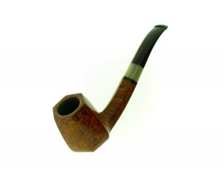 POUL ILSTED HORN INSERT PANELED BIRDS EYE PIPE UNSMOKED 4