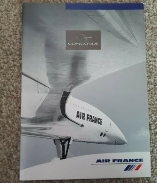 Concorde Memerobilia - In Flight Stationery