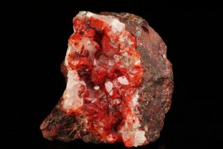 Aesthetic Chalcotirchite Calcite Crystal Bisbee,  Arizona