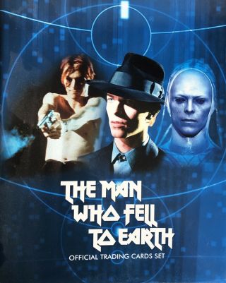 Unstoppable Cards The Man Who Fell To Earth 12 X Official Trading Card Binders