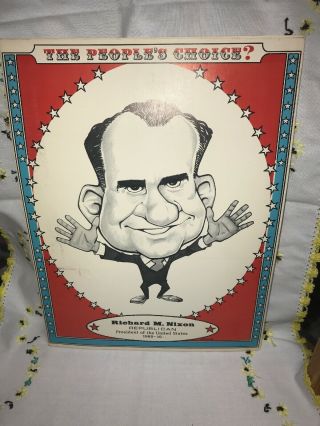 1971 Richard Nixon Republican Presidential Candidate Folder