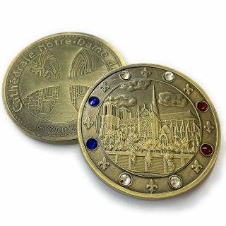 Aizics Notre Dame Collector Coin | 2019 | Cathedral Of Notre D.