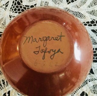 Margaret Tafoya (1904 - 2001) Redware Incised Pot Measures: 6” Tall,  6.  5” Diameter. 7