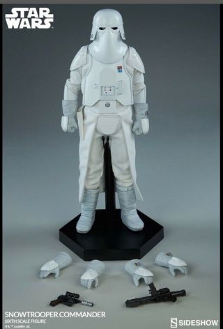 Star Wars Snowtrooper Commander Sixth Scale Figure Sideshow Collectibles 1/6