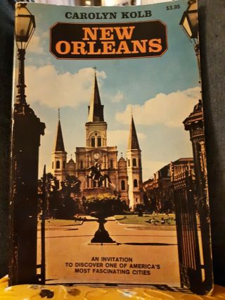 Vintage Orleans Travel/movers Guidepre Hurricane Rita By Carolyn Kolb