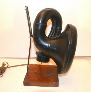 1922 WESTINGHOUSE VOCAROLA HORN SPEAKER with STAND 3