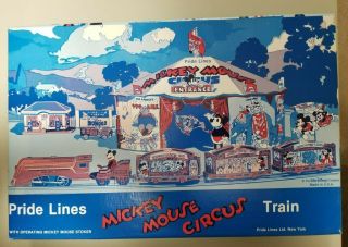 Pride Lines 1536 Mickey Mouse Circus Train Set