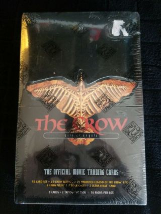 The Crow City Of Angels Official Movie Trading Cards Box 1996