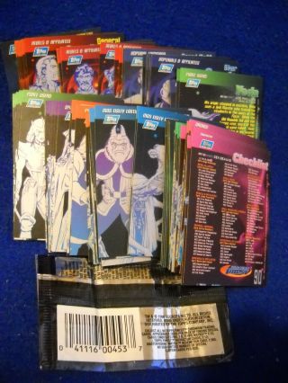 1996 Star Wars Topps Finest Chromium Chrome Trading Card Set 1 - 90 with Wrapper 2
