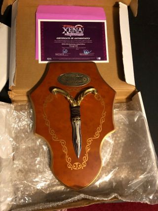 MARTO Xena Warrior Princess Cleavage Knife 10th anniversary Sword 69 - 3500 2