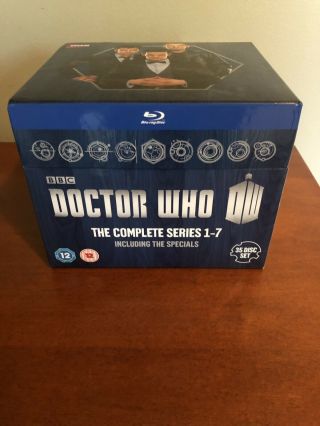 Bbc Doctor Who Complete Series 1,  2,  3,  4,  5,  6,  7 & The Specials Blu - Ray Boxset
