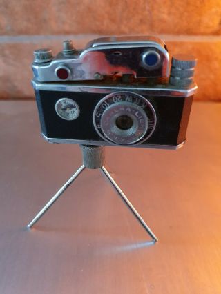 Vintage Kkw Japanese Novelty Camera Llighter " Occupied Japan "
