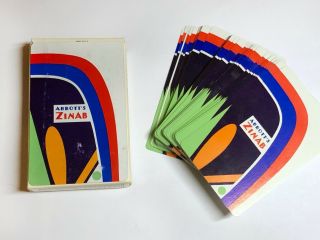 Abbott’s Zinab Fanning Deck / Vintage Card Magic Deck