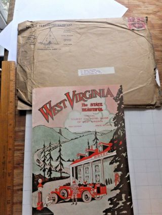 West Virginiathe State.  1929 Tourist And Hotel Guide.  136 Pg Great Ads