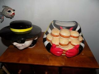 Hamburglar Cookie Jar - Treasure Craft 1997 McDonalds 4