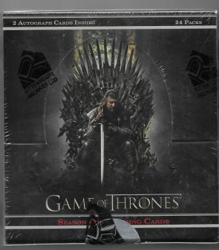 Rittenhouse Game Of Thrones Season 1 Trading Cards