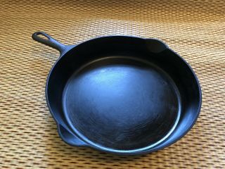 Great Vintage Griswold No 10 716 S Cast Iron Frying Pan Skillet Erie Pa