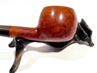 Two Estate Dunhill Smoking Pipes Root & Shell Briar W/ Dunhill Ashtray LOOK READ 4