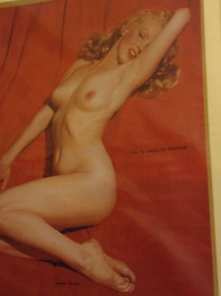 Marilyn Monroe Calendar 1955 - Collectibles