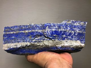 Aaa Top Quality Solid Lapis Lazuli Rough 10.  5 Lbs - From Afghanistan