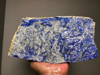AAA TOP QUALITY SOLID LAPIS LAZULI ROUGH 10.  5 LBS - FROM AFGHANISTAN 2