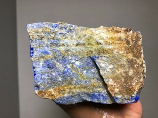 AAA TOP QUALITY SOLID LAPIS LAZULI ROUGH 10.  5 LBS - FROM AFGHANISTAN 3