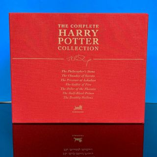 Unread Harry Potter Deluxe Edition UK Bloomsbury Complete Set Hardback Books 2