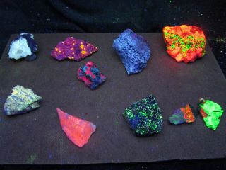 For Brian Only Fluorescent Rocks