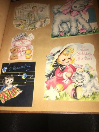 Vintage Scrapbook of Holiday And Special Events Assorted Greeting Cards. 4
