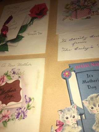 Vintage Scrapbook of Holiday And Special Events Assorted Greeting Cards. 7