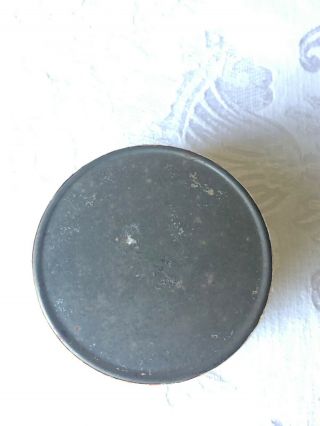 Vintage 1920s California Cap Co.  100 No 6 Blasting Caps Tin for Hercules Powder 5