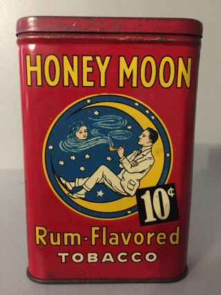 Honey Moon - Rum Flavored 10 Cents - Pocket Tobacco Tin