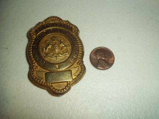 Vintage Pennsylvania Turnpike Commission Shift Leader Employee Badge Toll Worker