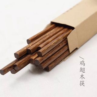 Ten Pairs Chopsticks,  Wenge Wood,  Asia Chinese Wooden Japanese Sushi Kuaizi Tool