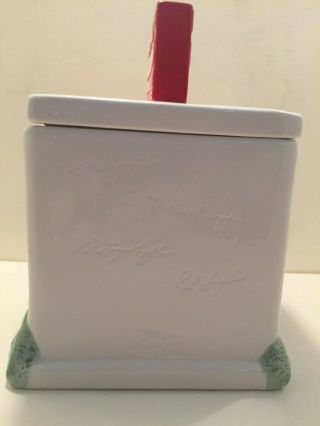 IN - N - OUT BURGER COOKIE JAR 2007 EMPLOYEE CHRISTMAS GIFT - RARE 3