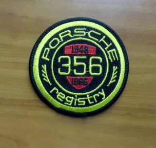 Porsche 356 Registry Patch - -