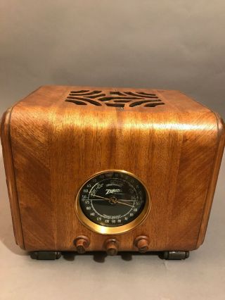 Vintage Zenith Model 5 - J - 217 Cube Radio - - Mid 1930 