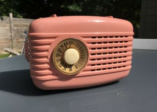 PINK Westinghouse Plascon plastic radio 501 6