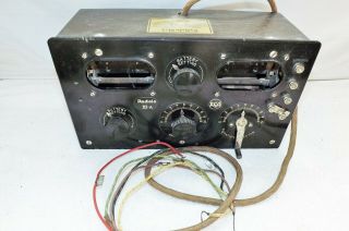Vtg.  1924 Rca Radiola Model Iii - A Type Rl Radio Receiver Wood Box Bakelite Face