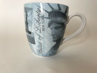 York Statue Of Liberty Museum Store Collectors Coffee Mug Cup Souvenir