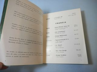1960 FERRARI SEFAC ORGANIZZAZIONE DI VENDITA E DI ASSISTENZA SALES & ASSISTANCE 4