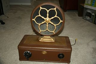 Antique Atwater Kent Model 44 Radio With Speaker